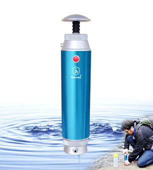 戶外凈水器 探險用便攜式凈水器 KP01-05炫光藍
